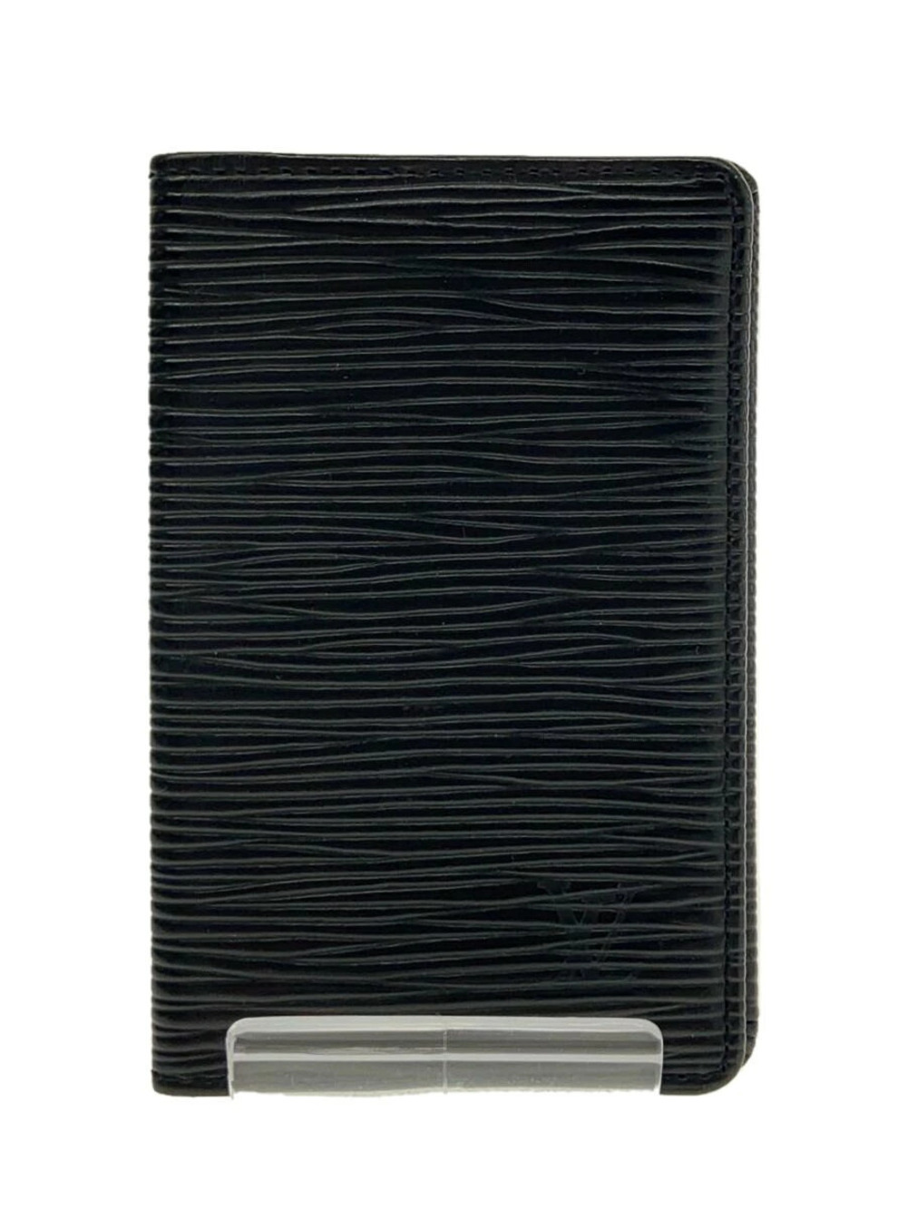LOUIS VUITTON Pochette Carte Visite Epi Black